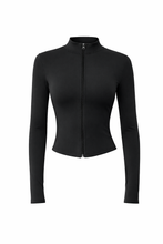 Load image into Gallery viewer, Sculpt Soft Jacket - Black
